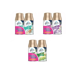 พร้อมส่ง4กลิ่น *แพคคู่สุดคุ้ม*Glade สเปรย์ปรับอากาศ ออโตเมติก(รีฟิลแพคคู่) มีขายยกลังในร้าน