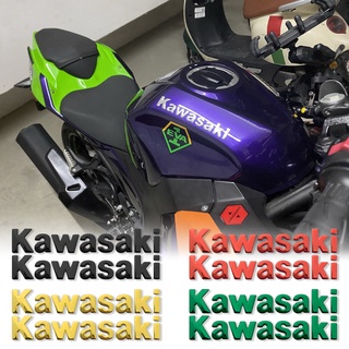 สติกเกอร์ติดรถ สติกเกอร์ 3D สำหรับตกแต่งรถจักรยานยนต์ Kawasaki Ninja 250 R 300 R Zx 6 636 Zx 10 R Z 1000 Xs Z 1000 Z 800 Zx 7 R Zx 9 R Er 6 N Er 6 F