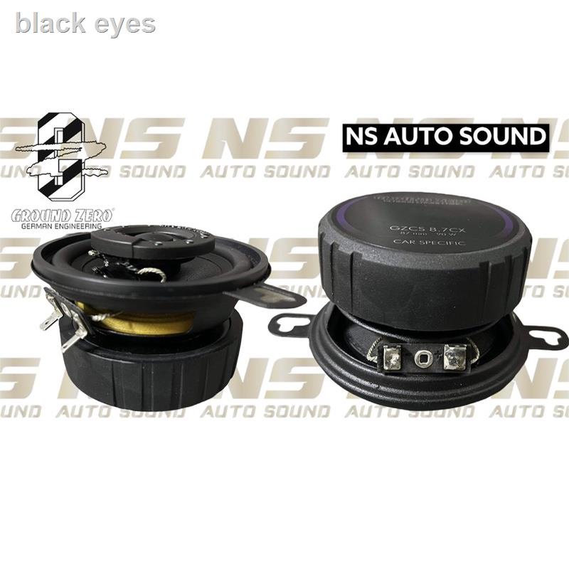 จัดส่งที่รวดเร็ว◄✜✇Ground zero 3นิ้ว GZCS 8.7CX Car specific 87 mm / 3.4″ 2-way speaker system/1คู่