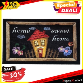 พรม HOME L&amp;S EVAN 50X70 ซม. สีดำ พรมภายใน RUG HOME L&amp;S EVAN 50X70 BLACK