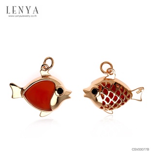 Lenya Jewelry ชาร์มหรือจี้ลูกปลาเป็นสัญลักษณ์ของการมีมากมายล้นเหลือ มีเหลือกินเหลือใช้ ไม่ขาดและโชคดี