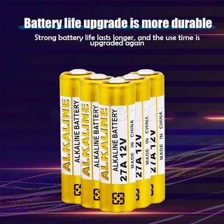⚡ถ่านประตูรีโมท 23A / 27A อัลคาไลน์ ขนาด12V ลอตใหม่ ไฟแรง ขายยกแผง 🔥 12V alkaline Battert