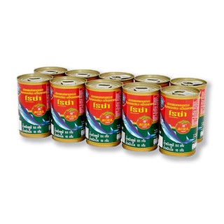 โรซ่า ปลาแมคเคอเรลในซอสมะเขือเทศ 155 กรัม x 10 กระป๋อง Roza Mackerel in Tomato Sauce 155g x 10 Cans