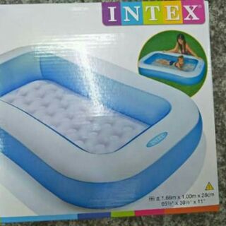 สระน้ำเป่าลม มาตรฐาน ระดับโลก ยี่ห้อ INTEXขนาด 166x100x28 cm