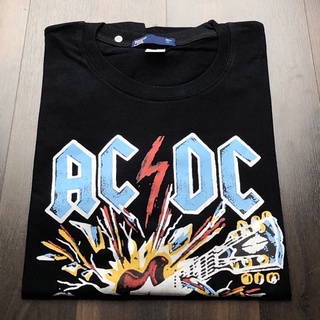 [S-5XL] Acdc เสื้อยืด - Blow up your video Black Fulltag + Bootleg Label