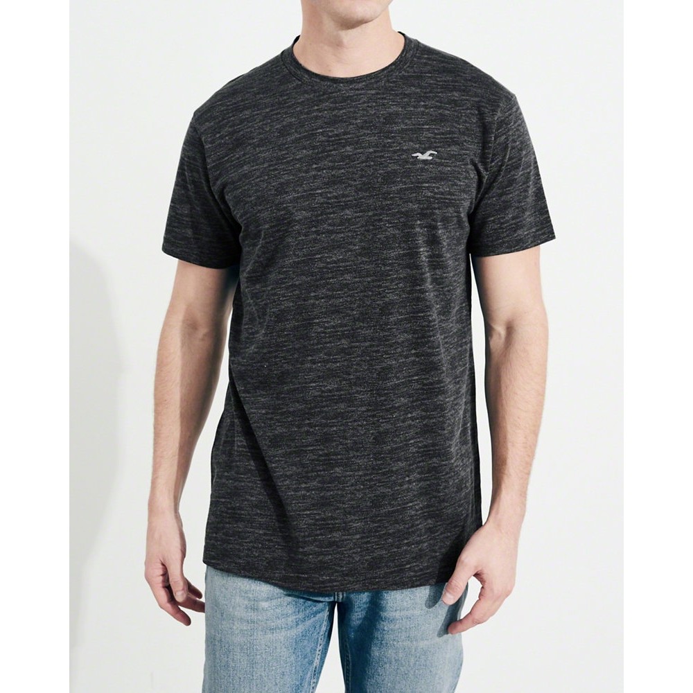 เสื้อยืด Hollister HCO-T131 Longline สําหรับผู้ชาย