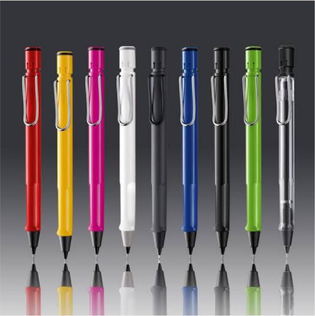 **พร้อมส่งจ้า** ดินสอกด Lamy machanical pencil 0.5  (vista white yellow green pink red blue umbra ดำด้าน black)