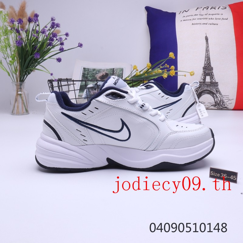 ของแท้ 100% Nike Air Monarch Iv โกเบ รองเท้าผ้าใบวินเทจ  รองเท้ากีฬาที่ทนต่อการสึกหรอ รองเท้าเทรนนิ่ง รองเท้าวิ่งกันลื่น  รองเท้าผ้าใบแพลตฟอร์ม รองเท้าวิ่งเทรล รองเท้าลำลอง มีกล่องรองเท้า -  Jodiecy09.Th - Thaipick