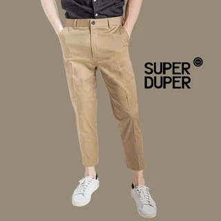 กางเกงขาเต่อ ขา5ส่วน SUPER DUPER ผ้ายืด (เอว 28-36)