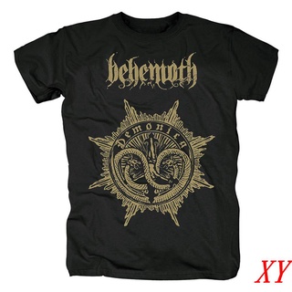 Xy เสื้อยืดคอกลม แขนสั้น พิมพ์ลายดิจิทัล วง Death Heavy Metal ระบายอากาศ สีดํา สําหรับผู้ชาย