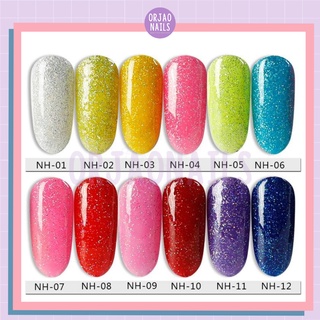 บ้านเล็บออเจ้า- สีเจล สีเจลทาเล็บ สีทาเล็บเจล ยาทาเล็บเจล ASขวดดำ NH