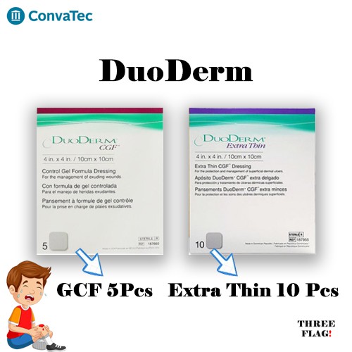 Convatec DuoDerm - CGF 5pcs, Extra Thin 10Pcs posZ