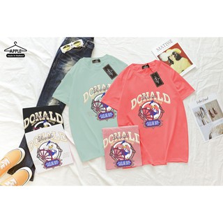 เสื้อยืด ลาย โดนัลด์ ดั๊ก  Donald Duck SAILOR BOY โพลีเอสเตอร์ ฟรีไซส์