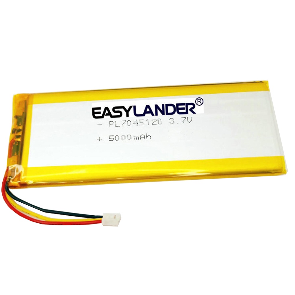 แบตเตอรี่7045120 3.7v 5000mAh Lipolymer battery FOR Medical Equipment