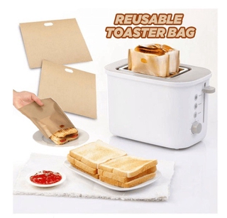 Teflon High Temperature Toast BAG PTFE ไฟเบอร์กลาส Toast BAG toasted sandwich BAG เครื่องปิ้งขนมปังถุง