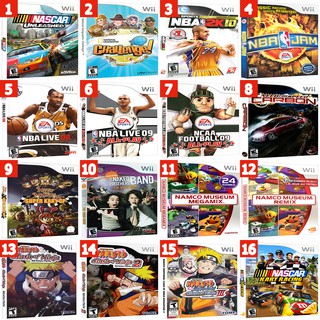 แผ่นเกมส์ Wii : รวมเกมส์มาให้เลือกเล่นชุดที่ 32 (DVD)(สำหรับเครื่องแปลงแล้ว)