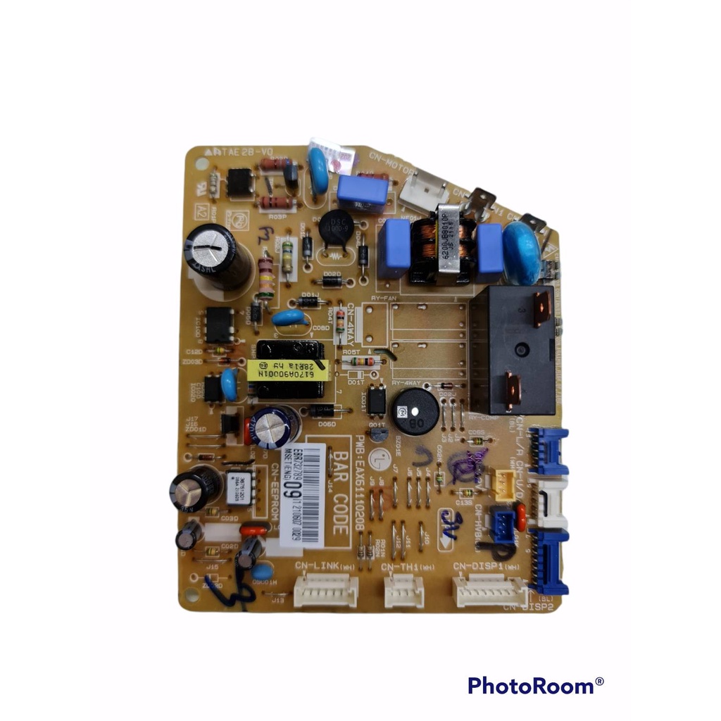 แผงวงจร ยี่ห้อ LG แอลจี PC BORAD รุ่น S18DN แผงวงจรแอร์ lg แผงวงจรแอร์