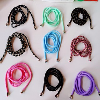 สายคล้องโทรศัพท์มือถือ หลากหลายสีสัน 1 ชิ้น