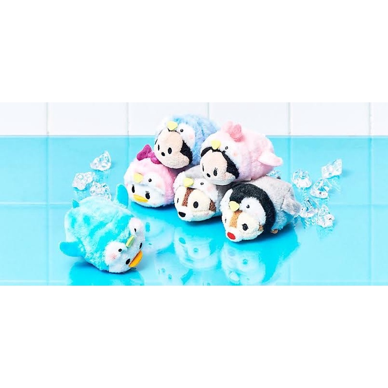 ❤️พร้อมส่ง🇹🇭TsumTsum Penguin❤️ Disney Store Japan แท้💯%