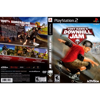 แผ่นเกมส์ PS2 Tony Hawks Downhill Jam   คุณภาพ ส่งไว (DVD)