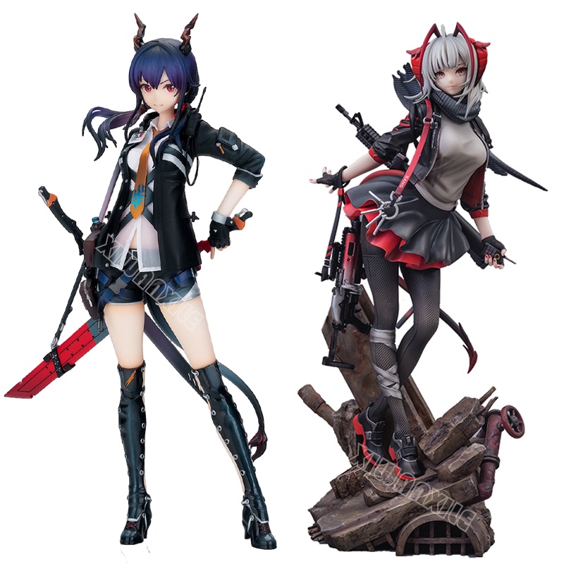 Local Stock28cm Arknights W Anime Figure Arknights Ch39en Game Action ...