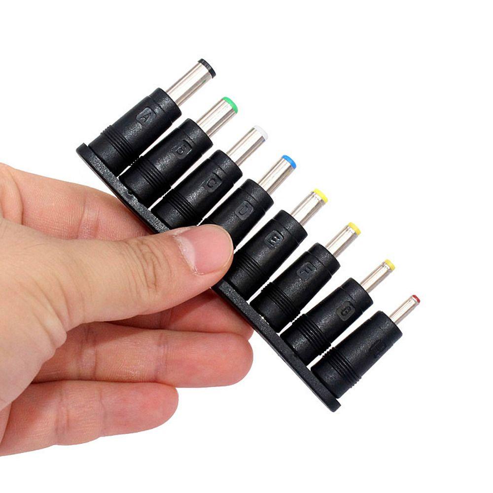 Pewany ปลั๊กเปลี่ยนได้ 5.5 * 2.1 มม. 8 สายชาร์จชาย Universal 8 in 1 1 M สาย DC Connector