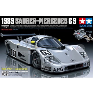 พลาสติก โมเดล ประกอบ TAMIYA สเกล 1/24 1989 SAUBER-MERCEDES C9 (24359)