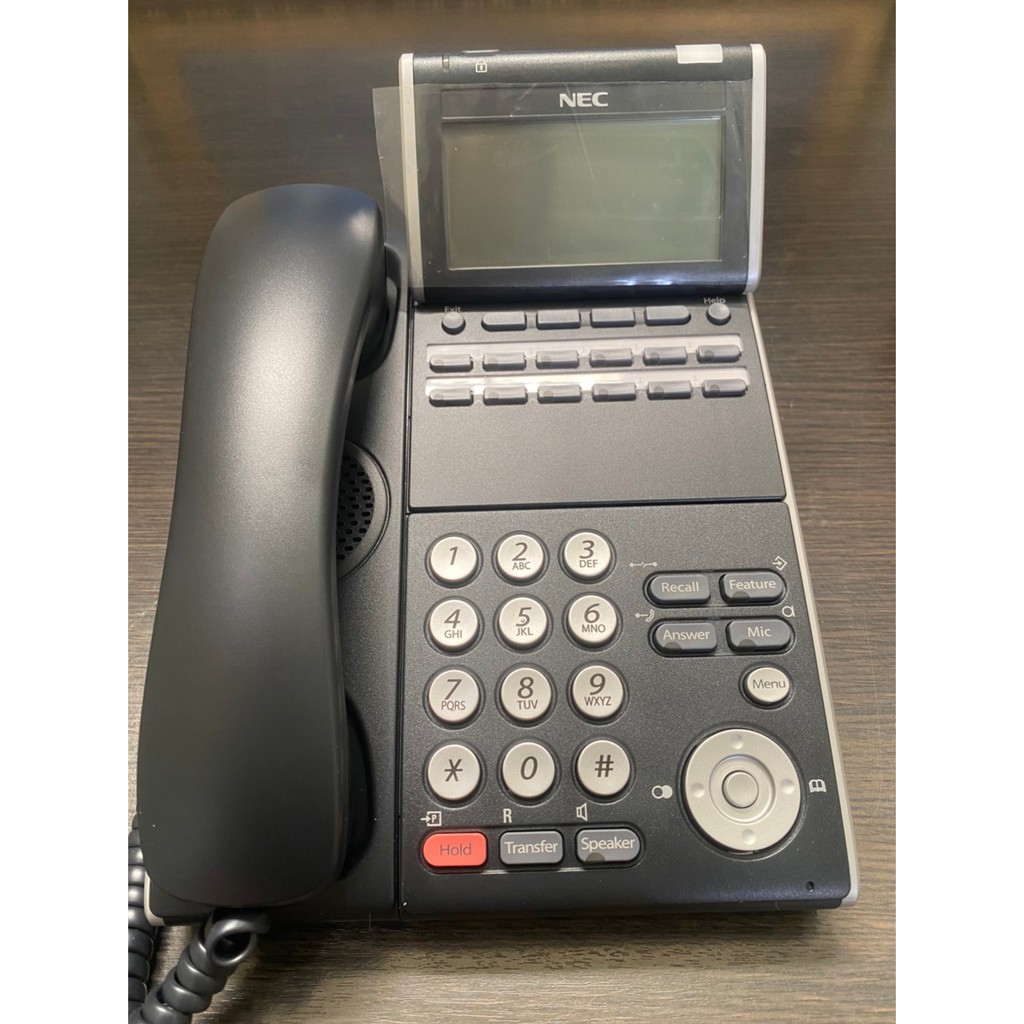 NEC DT700 ITL-12DG-3P(BK) IP PHONE ของใหม่ ราคามือสอง