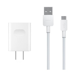 Huawei หัวชาร์จ Standard Charger 5V2A พร้อมสายชาร์จ micro USB FastCharge ความยาว 1m. (White)