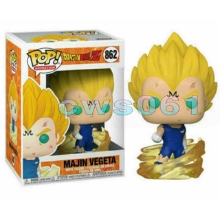 FUNKO ฟิกเกอร์ไวนิล อนิเมะ Dragon Ball Z Majin Vegeta 862 ของเล่นสําหรับเด็ก