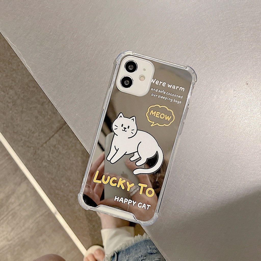 เคสโทรศัพท์ซิลิโคน TPU แบบกระจก แฟชั่น สําหรับ iPhone Pro Max iPhone 15 11 Pro Max X Xr Xs Max 7 8 Plus 13 14promax Mini