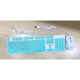 CHOCOLATE KEYBOARD&amp;MOUSE COMBO OKER KM-378