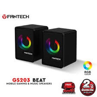 FANTECH BEAT GS203 / space edition ลำโพงเกมมิ่ง พร้อมคอนโทรลเลอร์ ปรับระดับเสียงได้ ใช้เป็น ลำโพง คอมพิวเตอร์