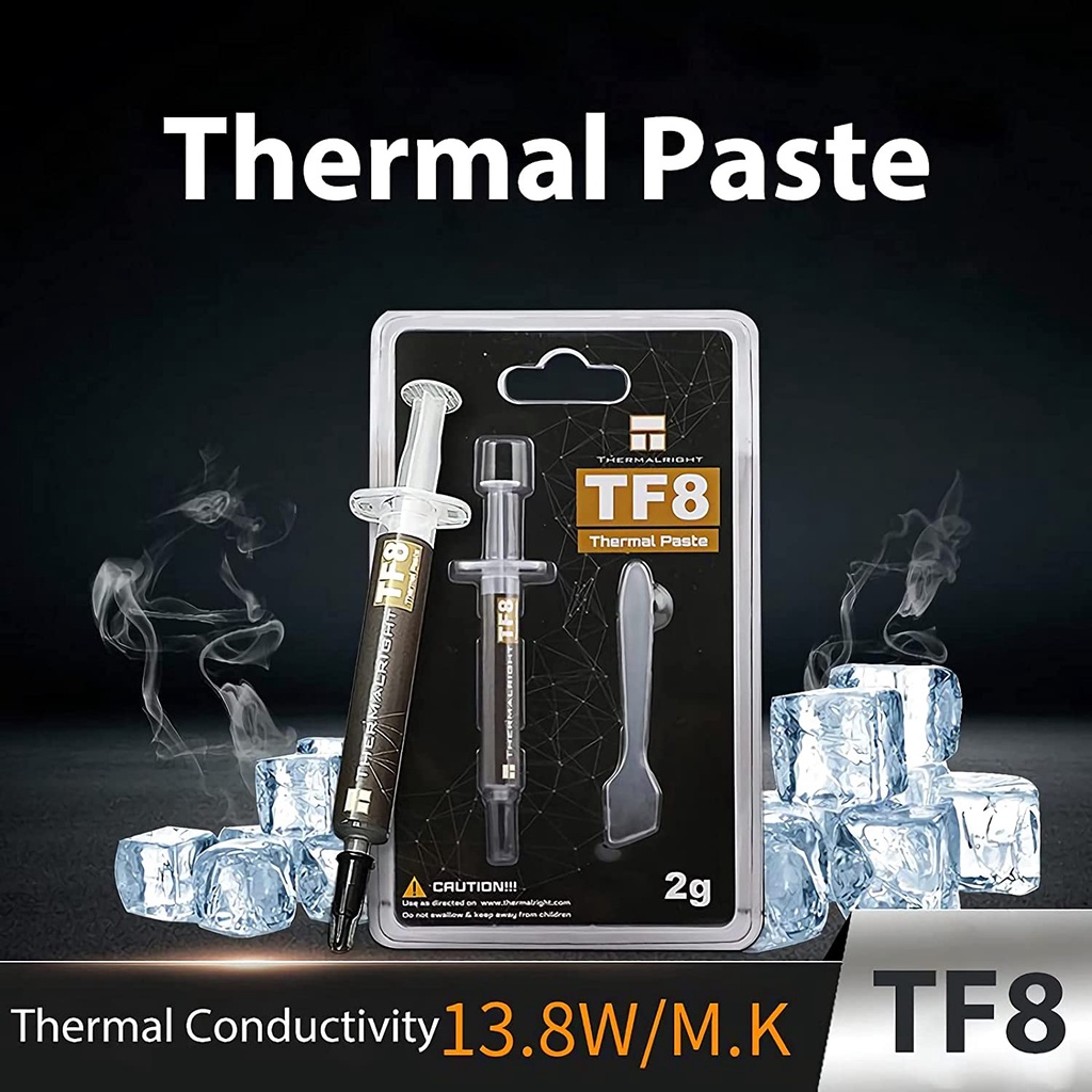 ซิลิโคน ระบายความร้อน CPU THERMALRIGHT TF8 CPU ของแท้100% ( มี Authentic Tag )