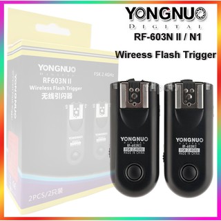 Yongnuo RF603 N II LS-2.5 / N1 FSK 2.4 GHz Radio Wirelss Flash Trigger