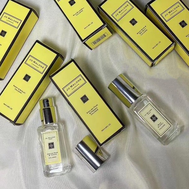 Jo MALONE Mimosa & Cardamom Neutral COLOGNE ตัวอย่าง 9 มล. Jo Malone Salvia and Sea Salt perfume COLOGNE 9ml
