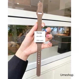 Ume สาย watch สําหรับ สายนาฬิกา watch ultra11 10 9 8 7 se 6 5 4 3 หนัง 38/40/41/42/44/45/46มาใหม่ สายนาฬิกา smart watch