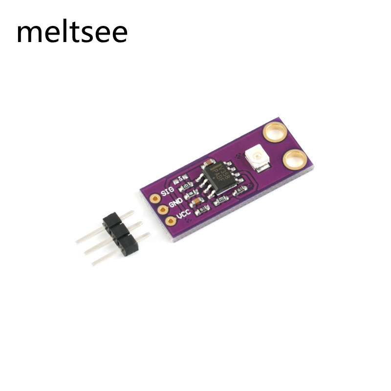 GUVA-S12SD guva - s 12 sd โมดูลเซนเซอร์ตรวจจับแสงยูวี 240 nm - 370nm