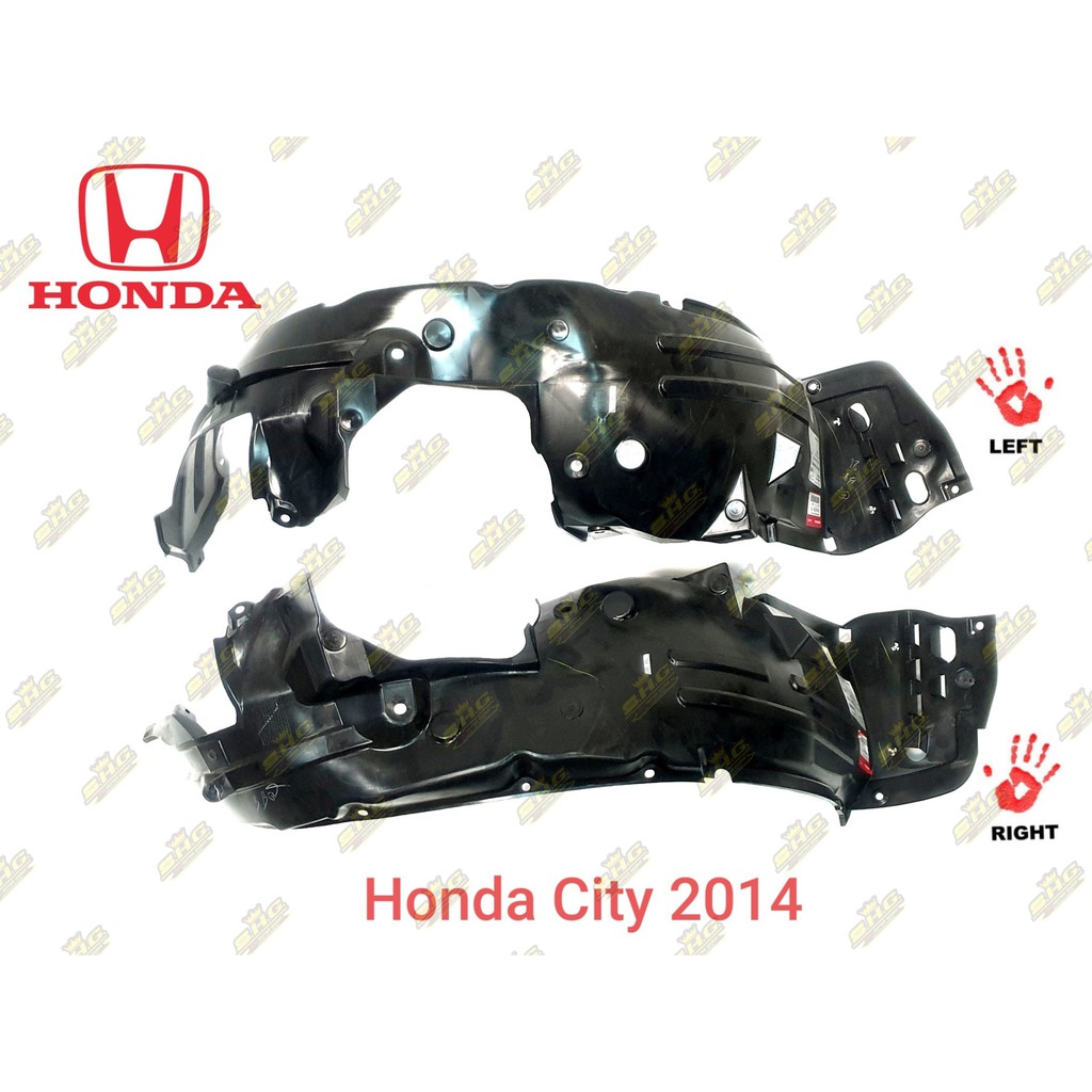 พลาสติกซุ้มล้อหน้า CITY 2014 Honda แท้