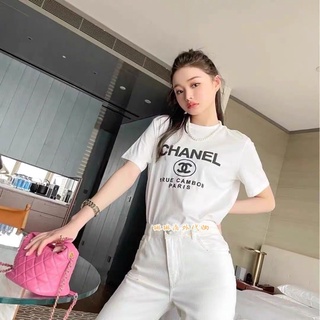 ✅พร้อมส่ง เสื้อยืดchanel