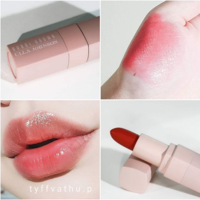 แท้/พร้อมส่ง Bobbi Brown Ulla Johnson Limited Edition Crushed Lip Color สี The Loulou