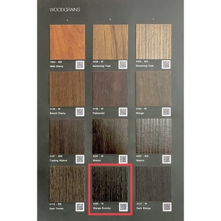 แผ่นลามิเนต Wilsonart 4390 W Wenge Bonobo ขนาด 120 x 240 ซม. หนา 0.8 มม. *พร้อมส่ง*