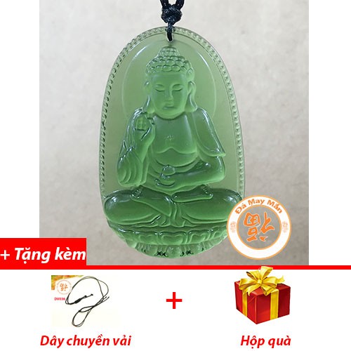 สีเขียว Lapis lazuli Amitabha พระพุทธรูปจี้