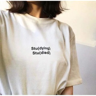 เสื้อยืด Stu(กําลังจะตาย) ยูนิเซ็กซ์ คอตตอน *|5