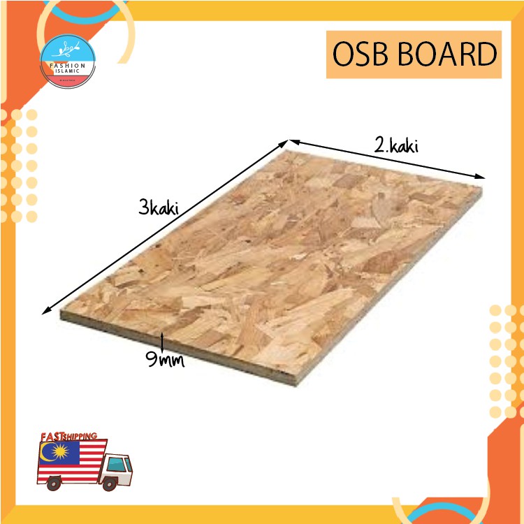 Osb BOARD 3 x 2 (90 x 60cm ) 9mm