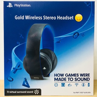 Gold Wireless Stereo Headset