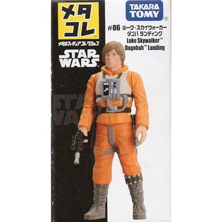 TOMY TAKARA TOMICA STAR WARS : TOMY TAKARA METACOLLE : LUKE SKYWALKER DIE-CAST ACTION FIGURE ของใหม่ ของแท้ 100%