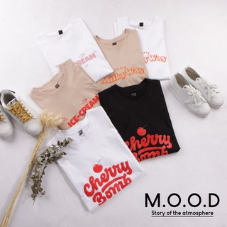 เสื้อยืด Cotton Comb MOOD Oversize T-Shirt ปลีก-ส่ง