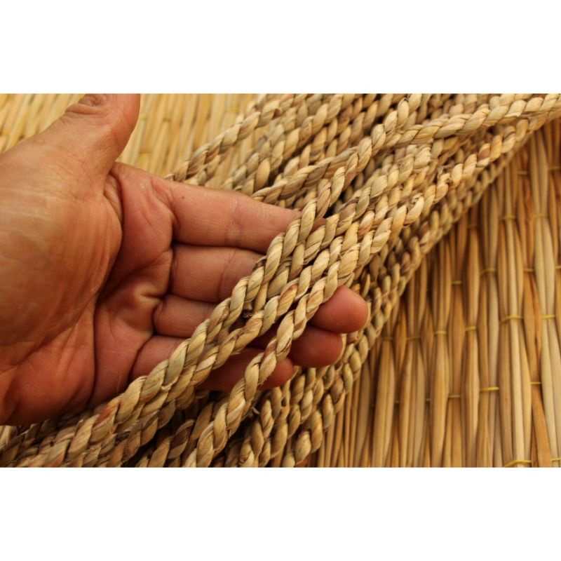 เชือกผักตบชวา (3-8มม.) ยาว 100 ม. Water hyacinth rope size 3-8 mm. length 100 meters