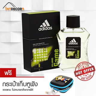 น้ำหอม |Adidas  Pure Game |100 ml. | สำหรับผู้ชาย | พร้อมกล่อง